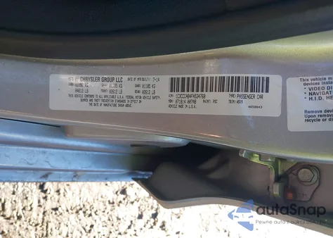 2015 Chrysler 200 Limited из США, поврежденный, VIN 1C3CCCAB4FN534768